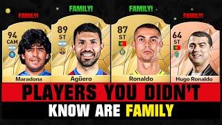 FOOTBALLERS You Didn't Know Are FAMILY!  ft. Ronaldo, Aguero, Maradona…