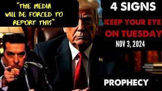 Hank Kunneman PROPHETIC WORD[4 SIGNS: KEEP YOUR EYE ON TUESDAY] MEDIA FORCED TO REPORT 11/3/24