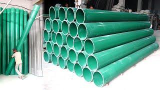 Amazing  PVC Pipes Making Process || Skillful Nation