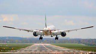 Impossible Landing Go Around Emirates Boeing 737neo at Princess Juliana International Airport