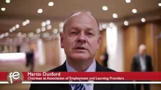 AELP 2014: Martin Dunford discusses the future of apprenticeships