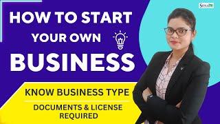 How to start your own BUSINESS | START-UP with "SONASIS BUSINESS SOLUTION" | Documents & Licensing