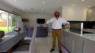 William Hardie visits Scandia's Timber Frame Show Home