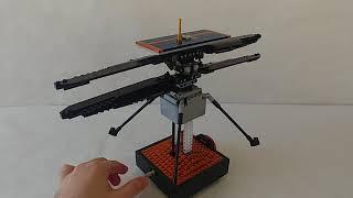 1:3 Scale LEGO Ingenuity Helicopter Demonstration