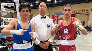 2024 USABOXING National Open Quarterfinals Yoruba Morèu Jr vs Mariano Martin