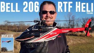 Yu Xiang - F08 - Bell206 - RTF Heli - Unbox & Maiden Flights