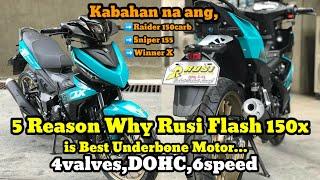 New Rusi Flash 150x 4valve5 Reason why this motor is Best underbone！