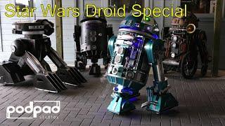 Building Astromech droids. T3-M4. R6. R2-D2. GNK Gonk Droid  Star Wars Droid Special. Podpadstudios.