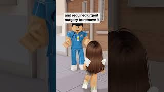 MY BROTHER GOT SERIOUS ILLNESS HE HIDE IT FROM ME #roblox #shorts