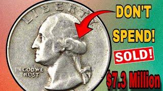 Quarter Dollar Coins Top 10 Washington Quarter Coins worth huge money-Valuable Quarter to look for!