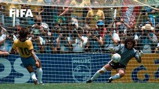 Brazil 1-1 France (PSO 3-4) | 1986 FIFA World Cup | Match Highlights