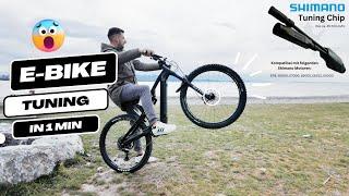 E Bike Tuning - Tuningchip Funktion und Einbau passend für Shimano E8000,E7000,E6002,E6012,E5000