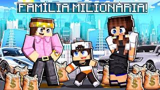 STHAN foi ADOTADO pela FAMÍLIA MILIONÁRIA no Minecraft!