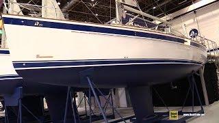 2019 Hallberg Rassy 310 Sailing Yacht - Deck and Interior Walkaround - 2019 Boot Dusseldorf