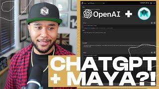 CHATGPT + Maya - Endless Possibilities! Zoo Tools Did it!