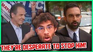Progressive Candidate Zohran Mamdani is Receiving Insane Death Threats | Hasanabi Reacts