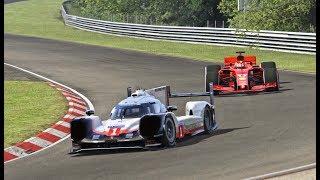 Ferrari F1 2018 vs Porsche 919 EVO - Nordschleife