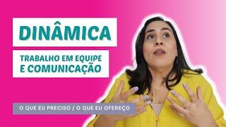 DINÂMICA para melhorar a COMUNICAÇÃO DA EQUIPE - @renatamelo.psi