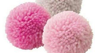 pompom| easy and perfect pompom |tips to make perfect pompom