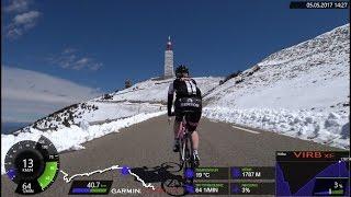 120 Minute Uphill Indoor Cycling Training Mont Ventoux France Full HD