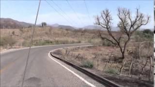 Ruta 32 entre Presa Huites y Centro de Choix, Sinaloa, México #1 30/Apr/2014 ウイテスダムとチョイスを結ぶ３２号線