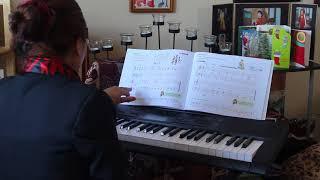 Basic Piano Lessons for my Children in January 2018 N37