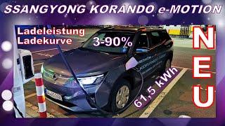 SSANGYONG KORANDO e-MOTION 61,5 kWhPreishammer an der Säule! Was geht?