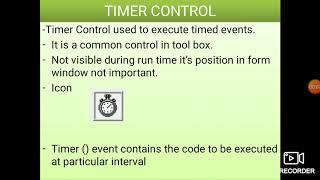 Timer control in vb6