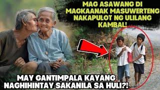 Mag asawang di magkaanak, masuwerteng nakatagpo ng ulilang kambal! Gulat sila sa...