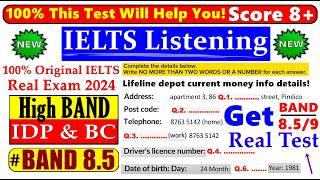 IELTS LISTENING PRACTICE TEST 2024 WITH ANSWERS | 18.10.2024