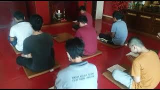 Kegiatan Puja Bhakti Parita Suci dan Meditasi.di Vihara Kusala Cetana.05 April 2022