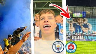 INCREDIBLE Atmosphere As Manchester City DESTROY Slovan Bratislava