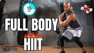 Get fit faster - 15 Minute Full Body HIIT -  No equipment