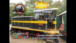 The oldest passenger railway line in New Zealand (1864) - Bay of Islands Vintage Railway