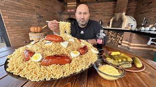 MUKBANG from Big Chef! Lots Lots of Noodles!