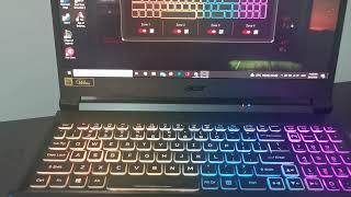 How To Change Keyboard Colours On Acer Nitro 5 Laptop