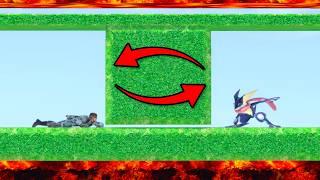 They made a CO-OP ESCAPE ROOM for Snake and Greninja!