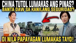 CHINA MAY PANAWAGAN SA PINAS! DI SILA PAPAYAG LUMAKAS ANG PWERSA NATIN? REACTION AND COMMENT