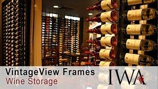 VintageView Floor-to-Ceiling Frame Installation from International Wine Accessories