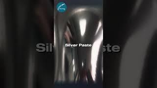 Silver Metallic Pigment That Can Produce Mirror Silver Effect VMP #aluminum #aluminumpaste