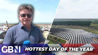 Net Zero Infrastructure in MELTDOWN on Hottest Day of the Year — Renewables Blamed for Soaring Costs