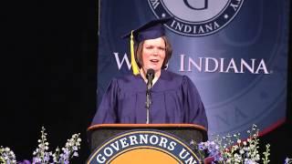 Meghann Isgan - Student Speaker at 2015 WGU Indiana Commencement