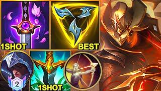 Wild Rift China Top2 Talon - 22KILL Youmuu ONE SHOT TALON Build Runes - Sovereign Rank Gameplay