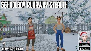 SCHOOLBOY RUNAWAY - STEALTH New Year's Update (English voice / Gate Escape) Full Gameplay