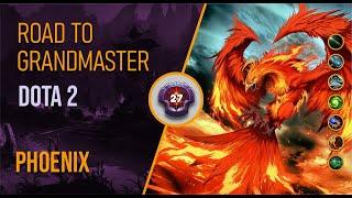 Road To Grandmaster Tier Phoenix Dota 2 | Ranked Match | Gameplay