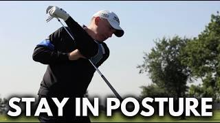 How to Stay in Posture During the Golf Swing