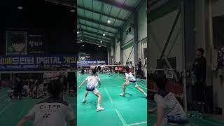 이런게 자강이지! 챌린지몰대회 #badminton #배드민턴 #이동찬 #한승훈 #챌린지몰 #씨엔탑