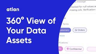 Get a 360 View of All Your Data Assets with Atlan's Asset Profiles | LIVE Demo of Atlan Data Catalog