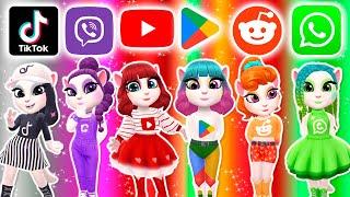 My talking Angela 2 | Social Media | Viber, Whatsapp, Reddit, Youtube,Tik Tok, Google | cosplay