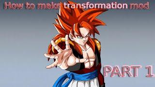 Xenoverse 2 How To Make A Transformation Mod Tutorial (Part 1) English